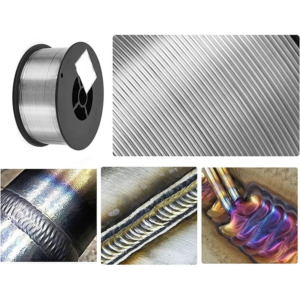HITBOX 0.5kg 1.0mm Aluminum Welding Wire Gasless Wires Welder For Soldering Mig Welder Accessories Welding Machine Equipment