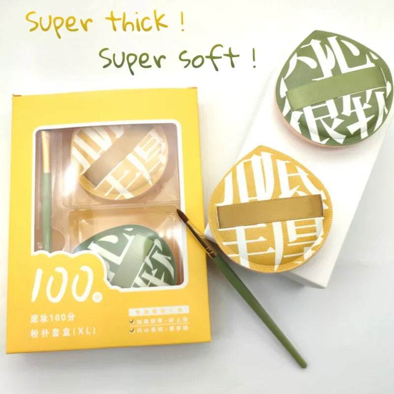 9 PCS Super Soft Cosmetics Puffs Set Free Shipping Makeup Sponge Make up for women Powder puff Korean Beauty Tools Accesories 퍼프