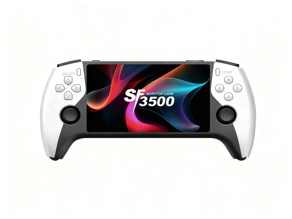 Consola Portátil Retro SF3500 | 5" IPS HD | 20,000 Juegos | 256GB Expandible | Multi-Sistema - Firu Total Sales