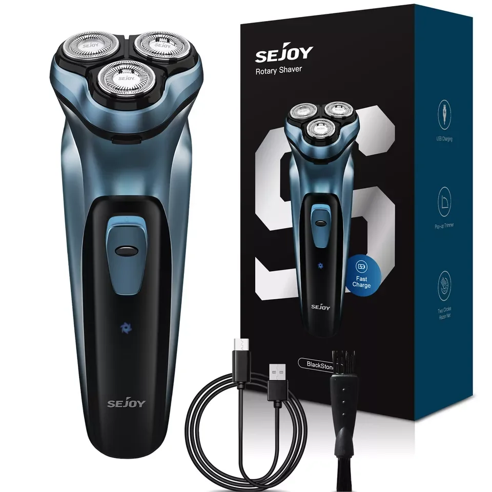 Sejoy Electric Razor for Men Rechargeable Electric Razor Shaving Machines  Mens Electric Shavers, - Firu Total Sales