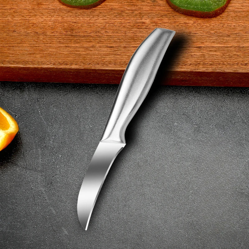 Fruit Knife Household Sharp Multi-function Scimitar Stainless Steel Special Knife for Cutting Pineapple Fruit Peeler Boning Knif