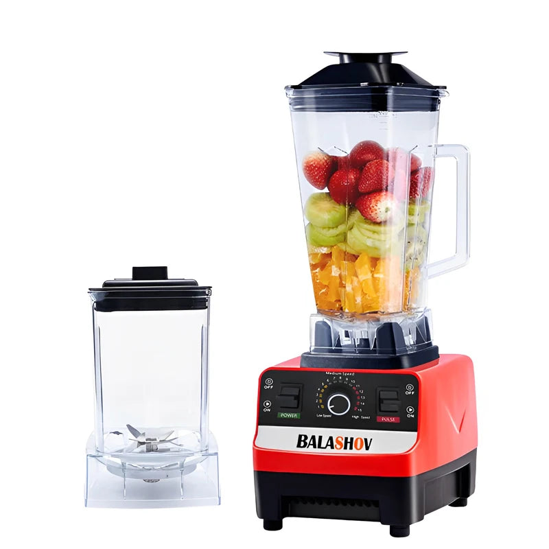 Licuadora Comercial 2000W | Procesador de Alimentos | Smoothies y Hielo | Sin BPA