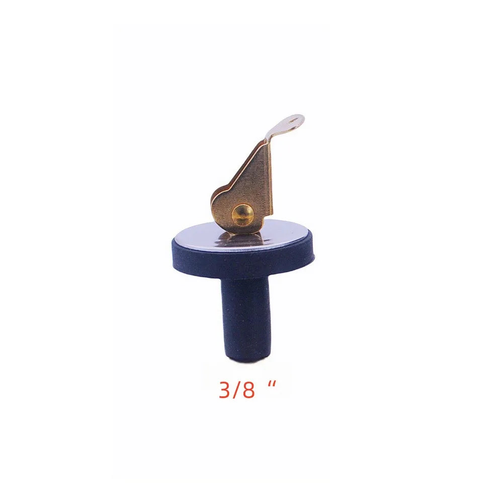 Universal Yacht Compression Drain Plug Rubber Seal Plug Tools Practical Durable Brass Screw Type Plug Marine Boat Accessories