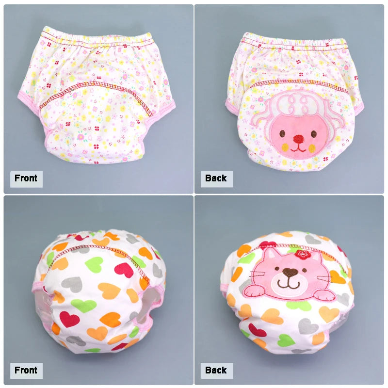 Reusable Baby Training Pants – Unisex Cotton Diapers