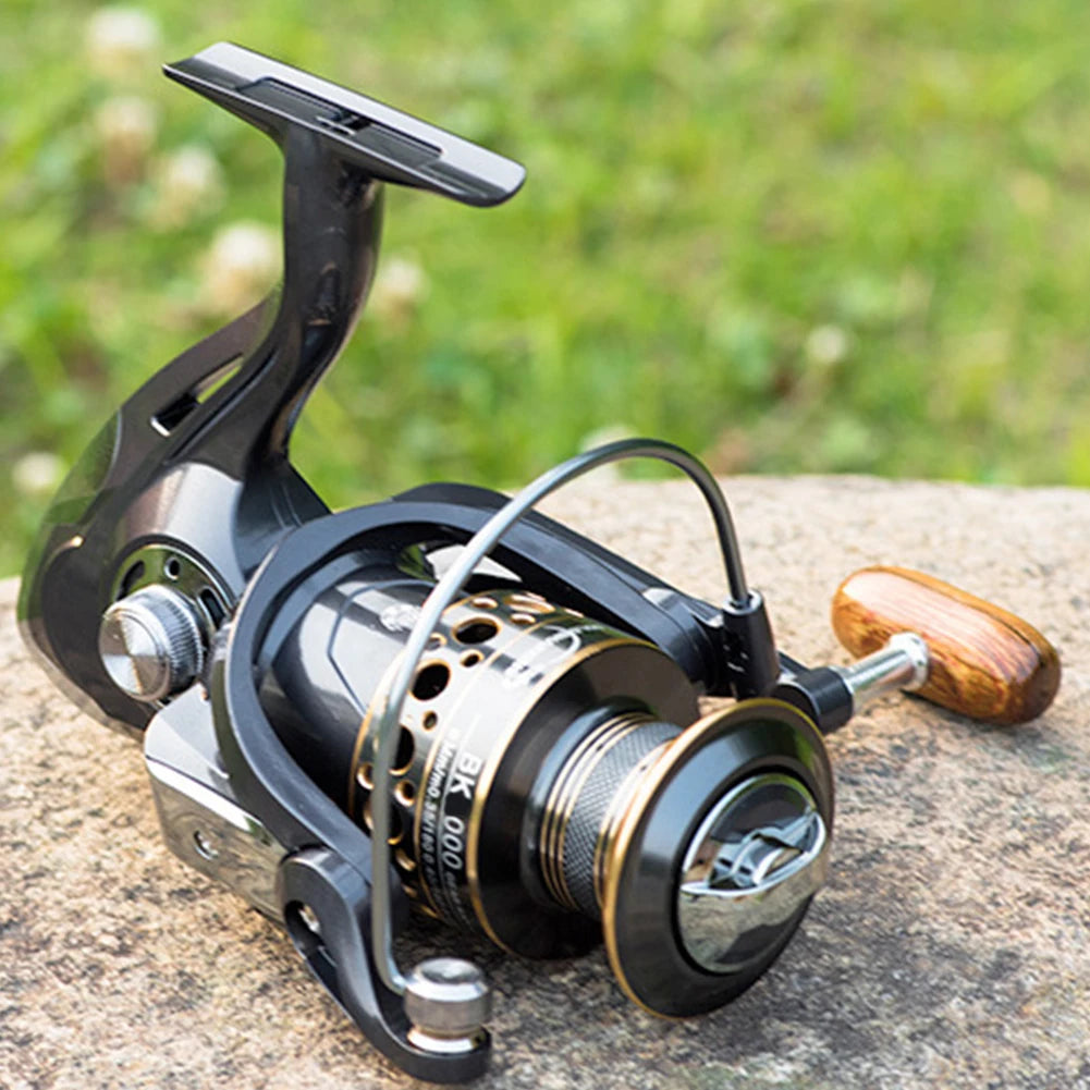 Carrete Spinning ALLOYSEED | 13 Rodamientos | Resistente al Agua | Longcast | Offshore y Trolling - Firu Total Sales