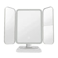 Espejo Maquillaje Plegable 3 Paneles con Luces LED | Luz de Relleno Inteligente | Tocador y Dormitorio - Firu Total Sales