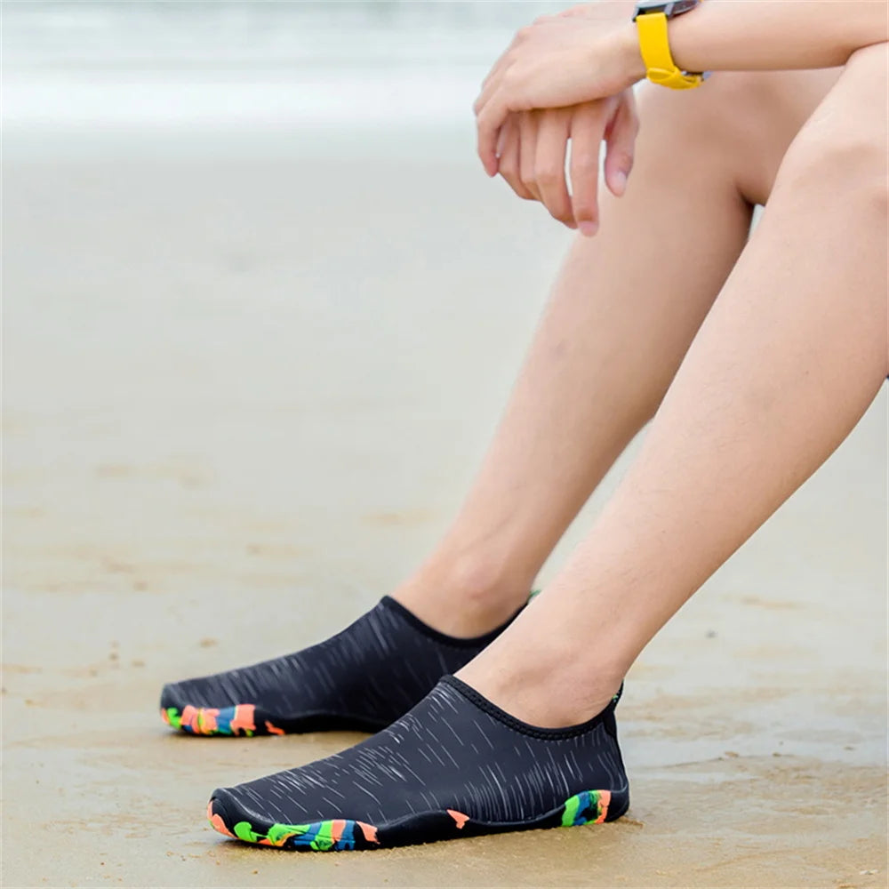 Quick-Drying Summer Water Shoes Unisex Seaside Beach Sock Barefoot Sneakers Men Swimming Upstream Sports Diving Aqua Shoes Women
