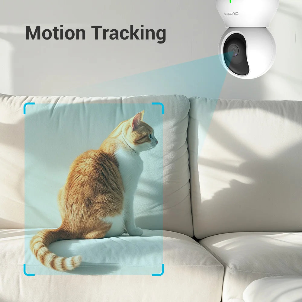 Baby Monitor Camera 2K HD | Motion Detection + Two-Way Audio | Easy Setup | Night Vision