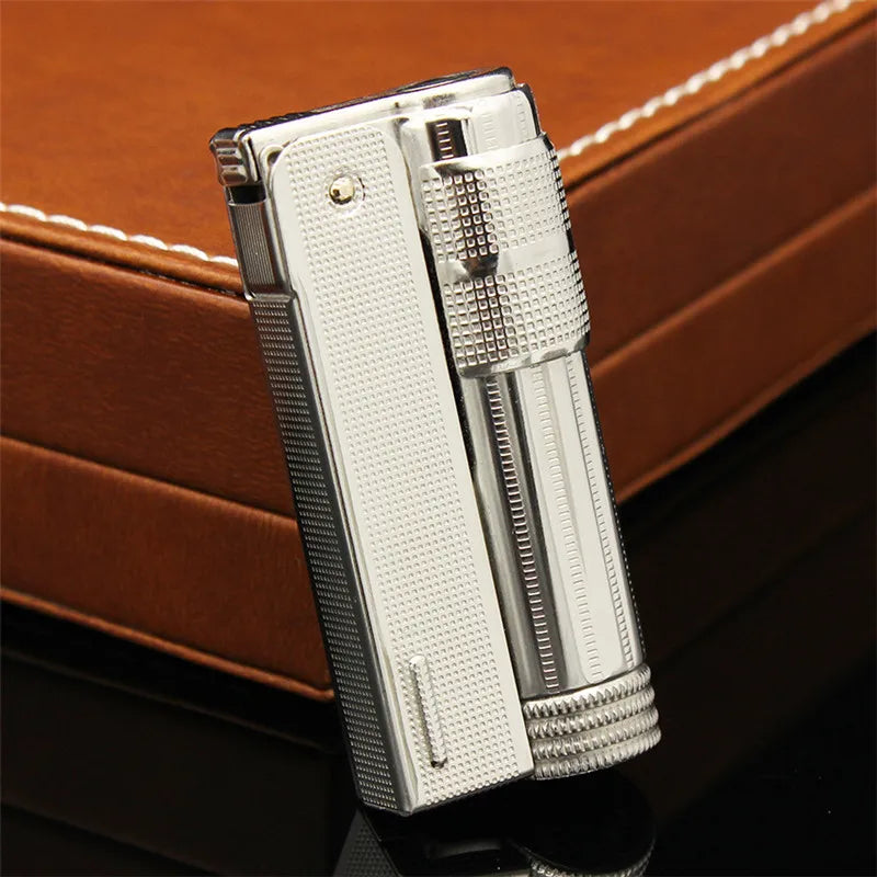 Original IMCO Lighter Old Oil Flint Lighter Windproof Stainless Steel Cigarette Petrol Oil Lighter Inflated Gadgets Man
