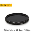 Variable ND Filter for Camera Adjustable Neutral Density Lens Filter (ND2-ND400) - 37 40.5 43 46 49 52 55 58 62 67 72 77 82 mm