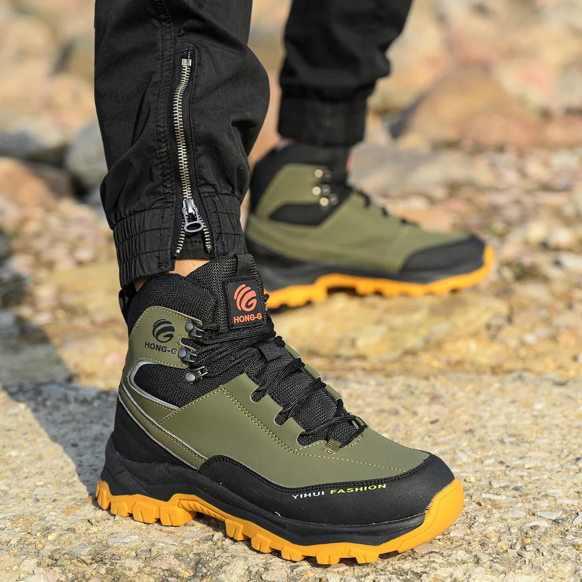 Botas de Trabajo Hombre | Transpirables | Punta de Acero | Antipinchazos | Moda y Protección