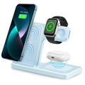 3-in-1 Magnetic Wireless Charger Stand 15W | iPhone + Apple Watch + AirPods Dock