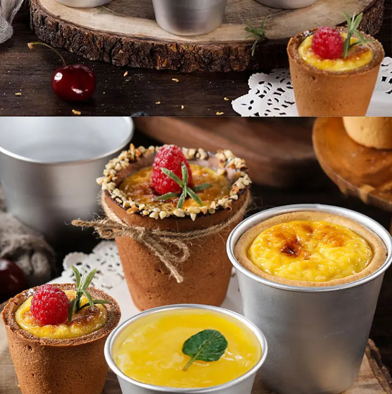 Molde de Aluminio para Pudding y Pasteles | Antiadherente | Herramienta Repostería 🍰