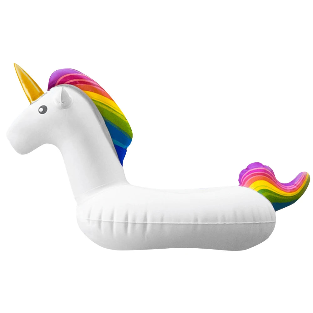 Floating Cup Holder Inflatable Swimming Pool Drink Cup Stand PVC Cooler Table Party Supplies Gift for Family Friends