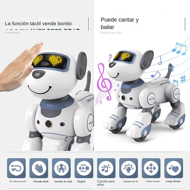 Perro Robot Inteligente con Control Remoto | Acrobacias | Regalo para Niños - Firu Total Sales
