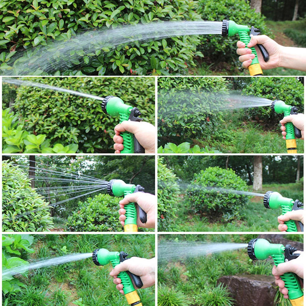 Garden Sprinkler Hose Nozzle 7 Adjustable Modes Irrigation Nozzle Multifunctional Water Spray Gun for Garden Lawn Watering