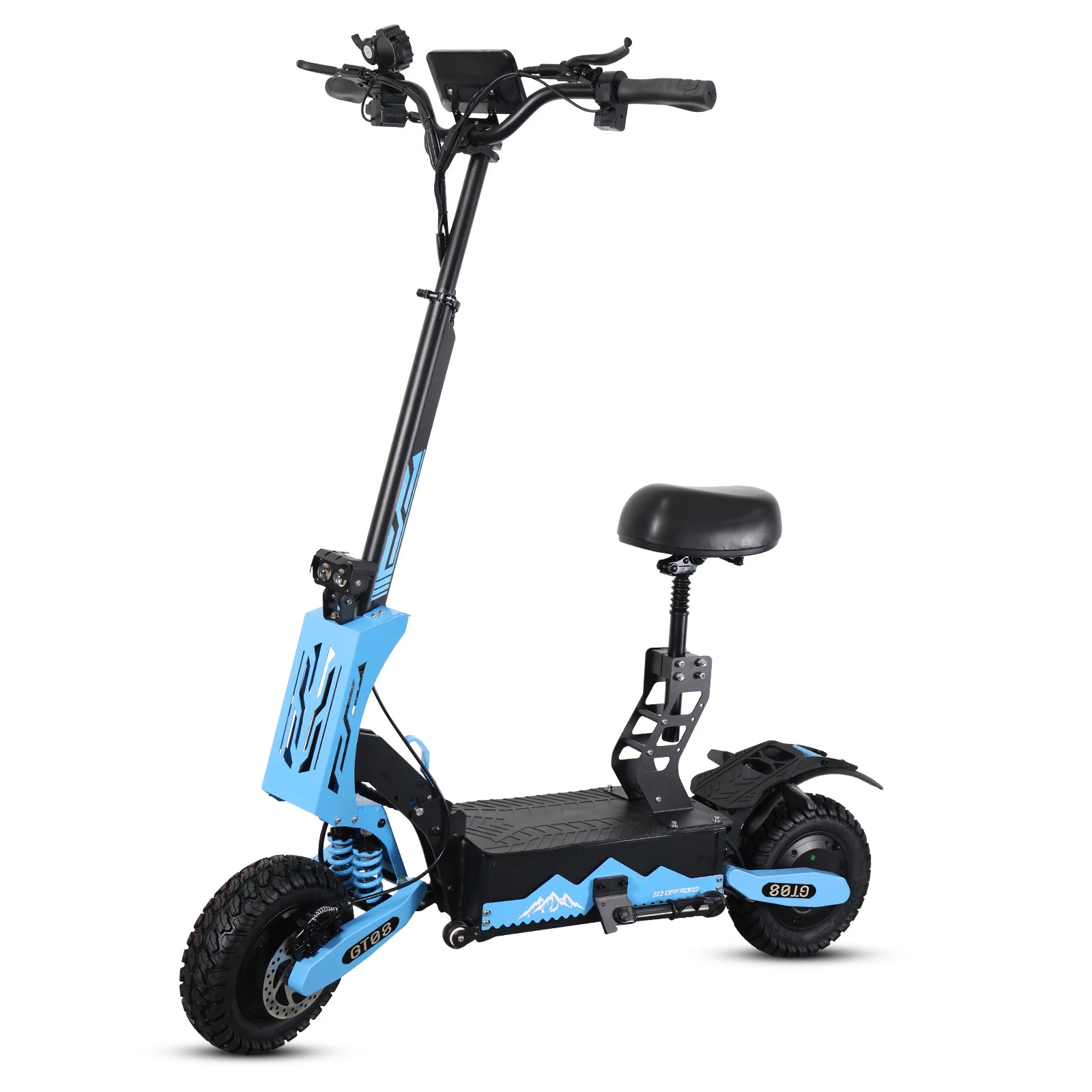 Scooter Eléctrico Arwibon 5600W Doble Motor | 46MPH | 60V 27AH | Off-Road 🛥️