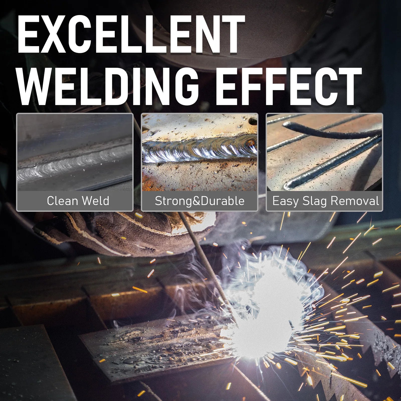 E6013 Welding Rod 3/32" 1/8" 5LB Carbon Steel Stick Welding Rods Stick Electrodes ARC Welding Supplies