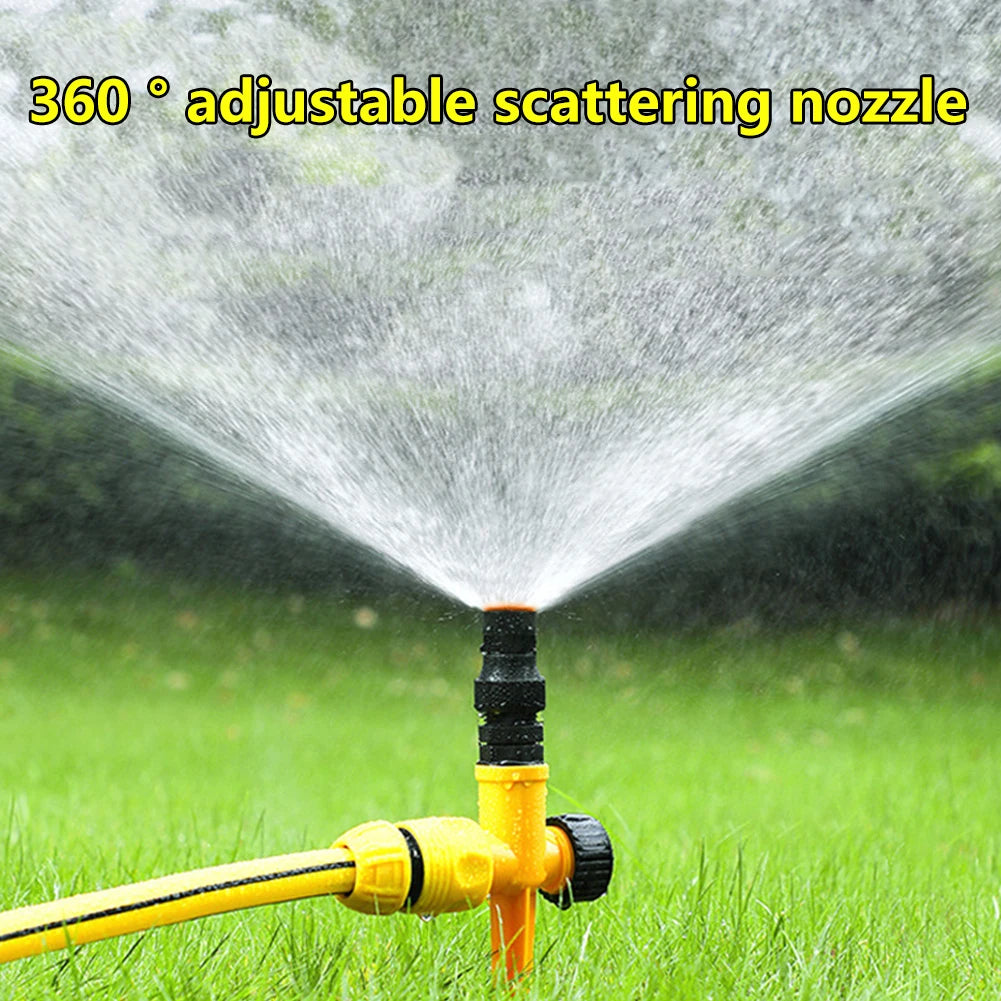 Outdoor Misting Cooling System Adjustable Rotating Watering Sprayer Garden Metal Irrigation Sprinkler Watering Irrigation Tool