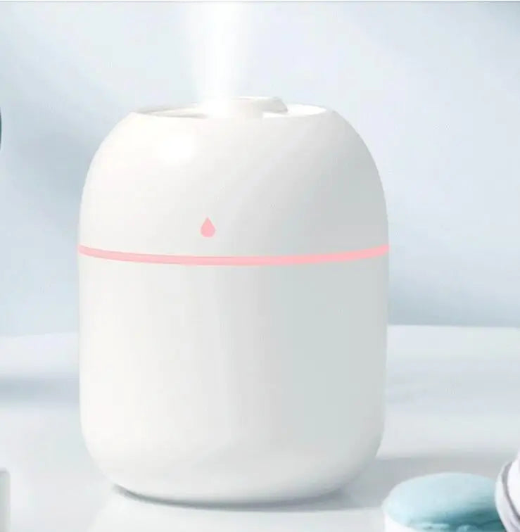 Difusor Portátil de Aceites Esenciales 250ml USB | Luz Nocturna | Sin BPA 🌿
