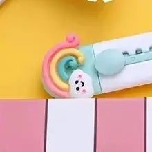 Cartoon Cute Mini Art Knife Student Stationery Hand Account Cutting Paper Knife Opening Express Package Small