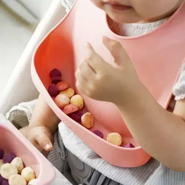 Set de Vajilla de Silicona para Bebé | Bol, Plato, Vaso, Cuchara y Tenedor 🍼
