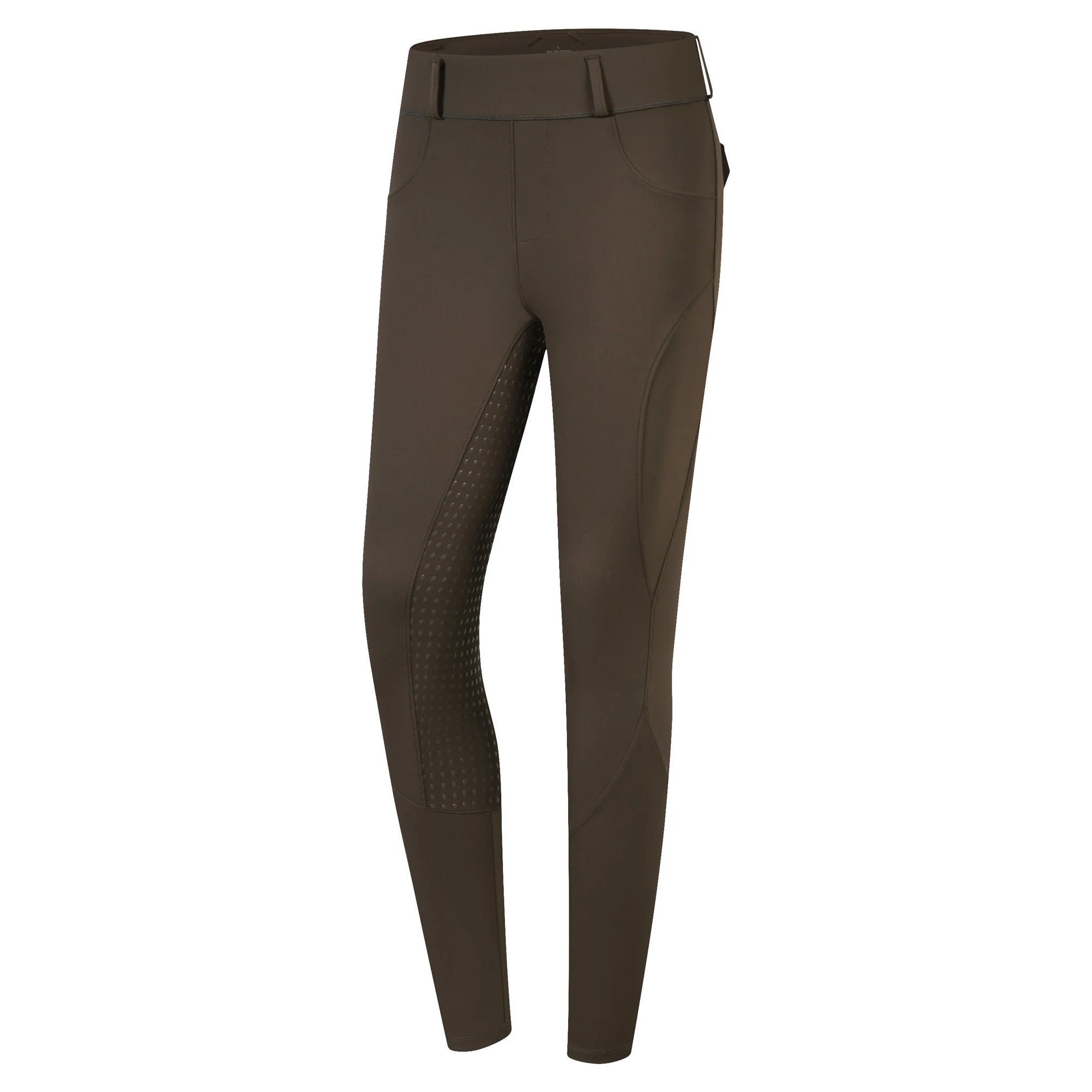Professional equestrian pants full silicone quick-dry elastic tight equestrian sports pants anti-slip riding pants thick wear-re
