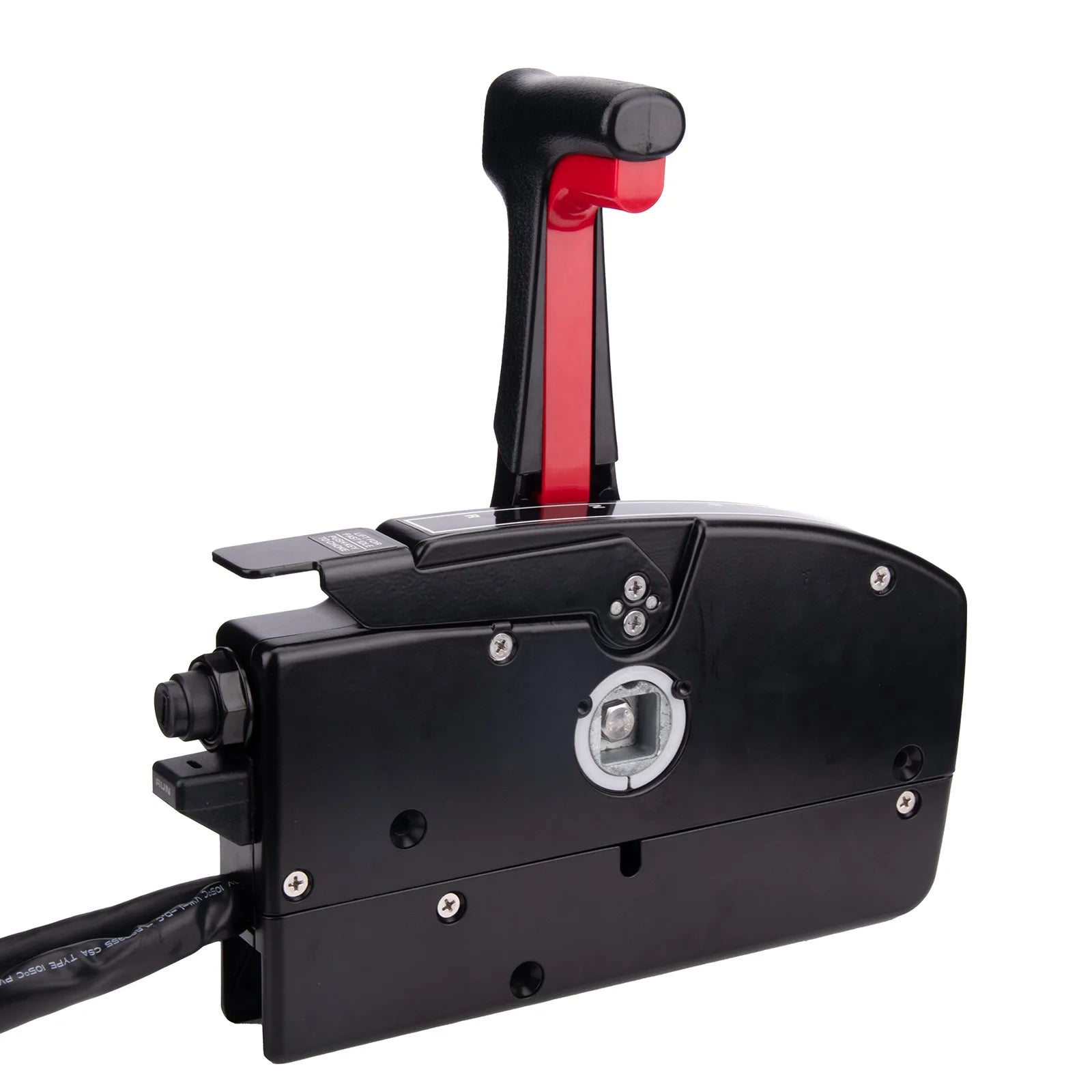 Boat Outboard Remote Control Box Side Mount with 14-Pin Harness, Smooth Throttle and Shift Operation