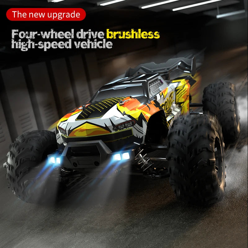 WLtoys 16101 Pro Carro RC 1:16 | 75KM/H | 4WD | Motor Brushless | LED | 2.4G | Drift Monster Truck | Regalo Niños
