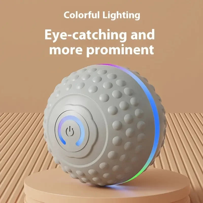 Smart Dog Toy Ball Automatic Interactive Pet Electronic Rolling USB Rechargeable Moving Bouncing for Puppy to Large dog Chew Toy