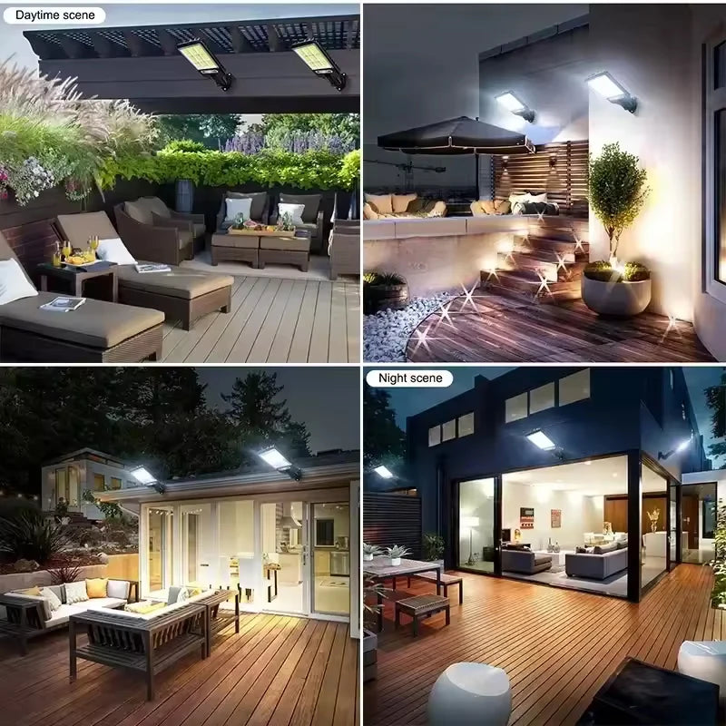 Lámparas Solares de Jardín para Pared | LED Impermeables | Decoración Exterior ☀️