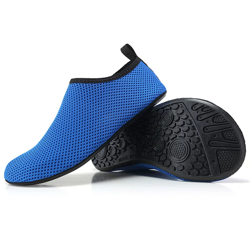 2023 Couple Aqua Shoes Summer Lightweight Men Water Shoes Quick-drying Women Beach Shoes Soft Anti-slip Sneakers Free Shipping