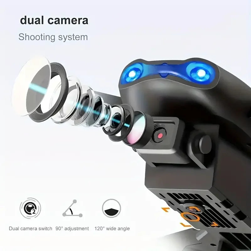 Drone E99 Pro | Cámara Dual HD | Flash | WiFi | Evitación de Obstáculos | Fotografía Aérea | Quadcopter