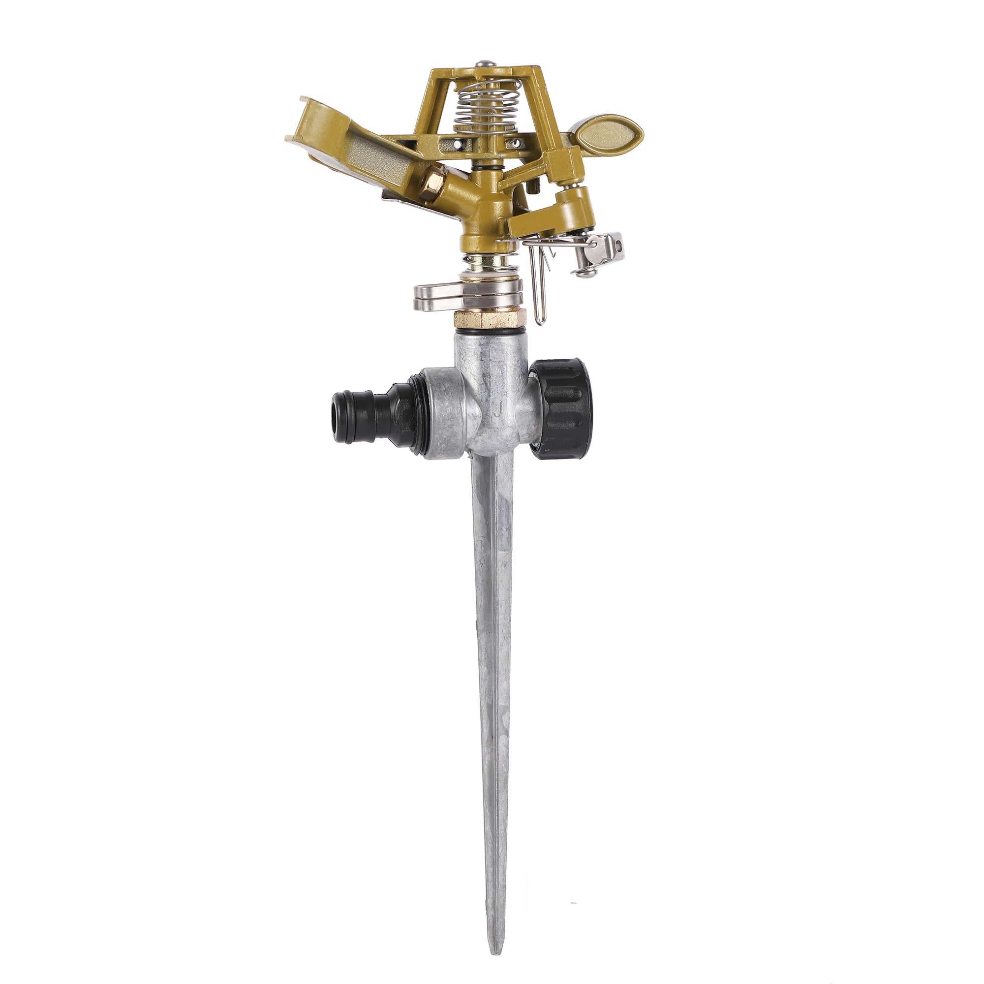 1/2"Male Thread Rotating Rocker Sprinkler Adjustable Impact Sprinkler Lawn Garden Park Orchard Field  Irrigation Watering Nozzle