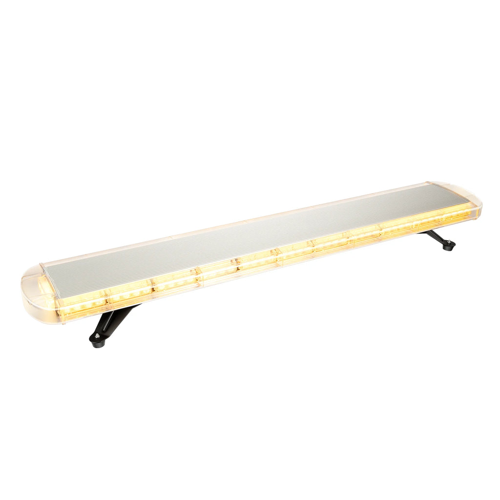 96 LED Strobe Light Bar w/Controller 16 Strobe Modes Yellow Flash Light Emergency Warning Lamp 150LM Burst Light IP65 Waterproof