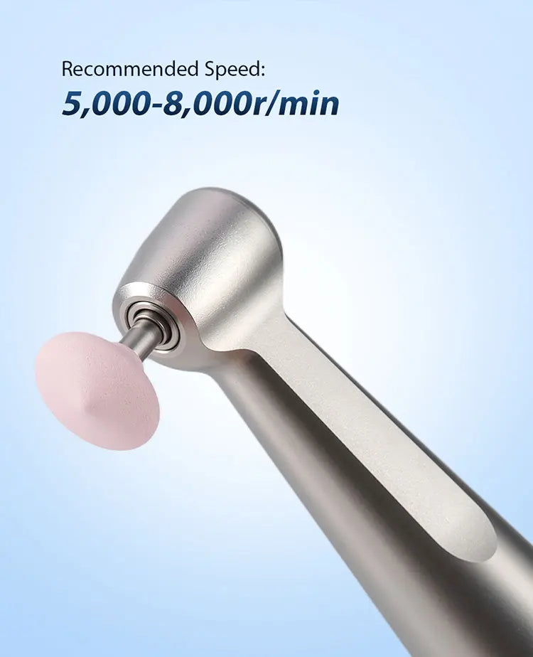 AZDENT 12Pcs/Set Dental Silicone Polishing Rubber Grinding Heads Teeth Polisher 2.35mm RA Finisher for Low Speed Handpiece