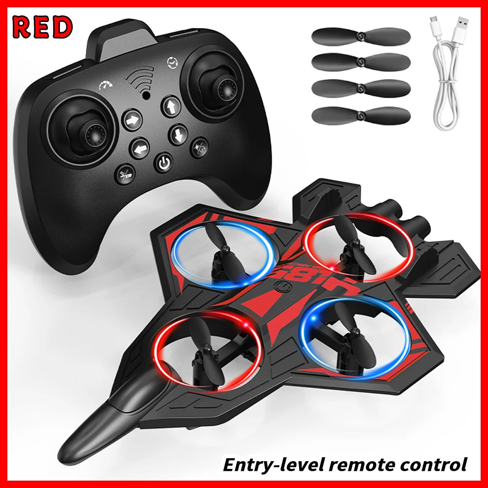Avión RC Foam YL86 2.4G con Luces LED | Acrobacias 360° | Regalo Navidad Niños 🎅 - Firu Total Sales