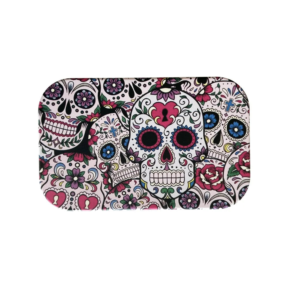 Cigarrera Rectangular de Hojalata | Caja Organizadora | Tabaco, Joyas y Accesorios