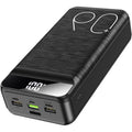 hganus Power Bank 60000mAh | QC PD3.0 22.5W | 4 Puertos | Linterna LED | Pantalla Digital | iPad, iPhone y Xiaomi