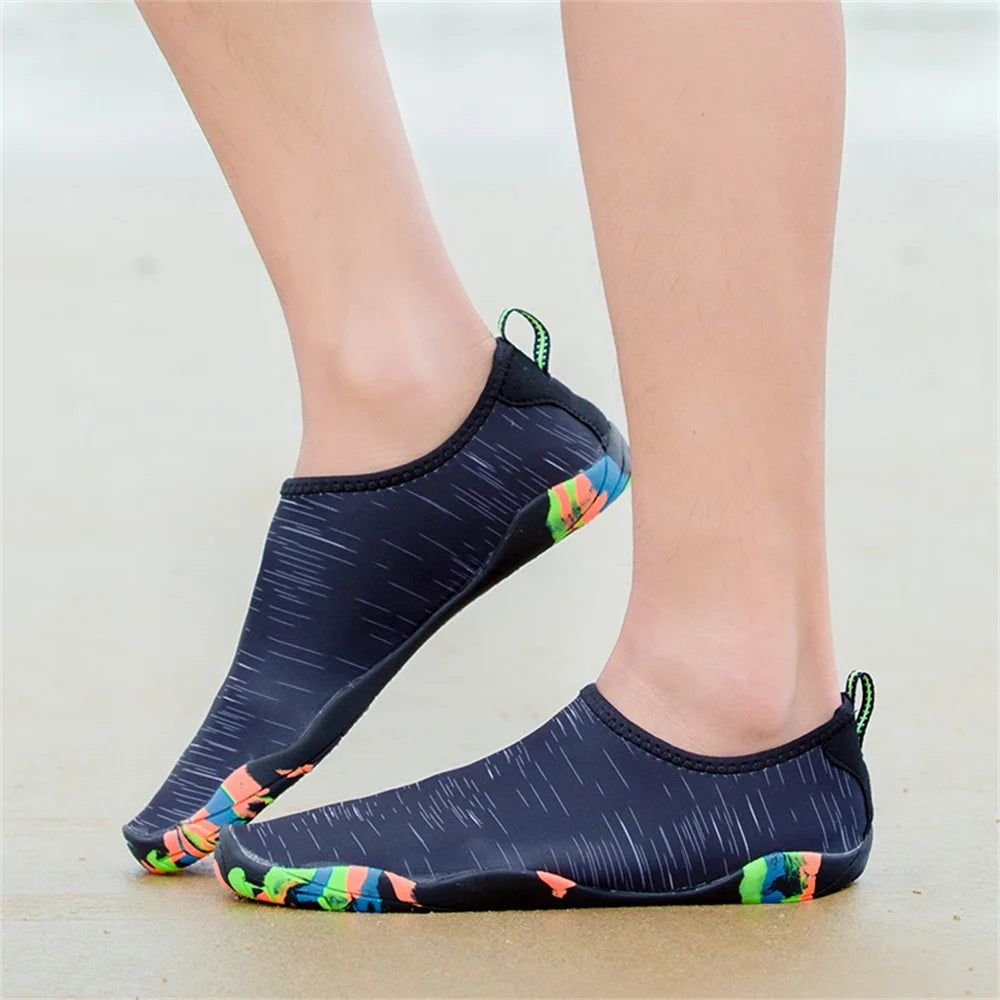Quick-Drying Summer Water Shoes Unisex Seaside Beach Sock Barefoot Sneakers Men Swimming Upstream Sports Diving Aqua Shoes Women