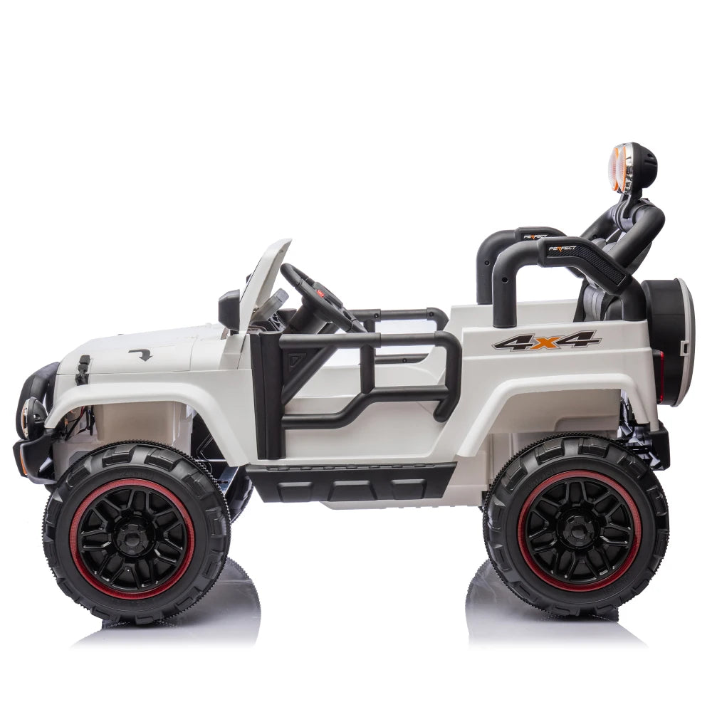 Carro Eléctrico 2 Asientos 24V para Niños | Control Padres | Bluetooth | 3-8 Años 🚗 - Firu Total Sales