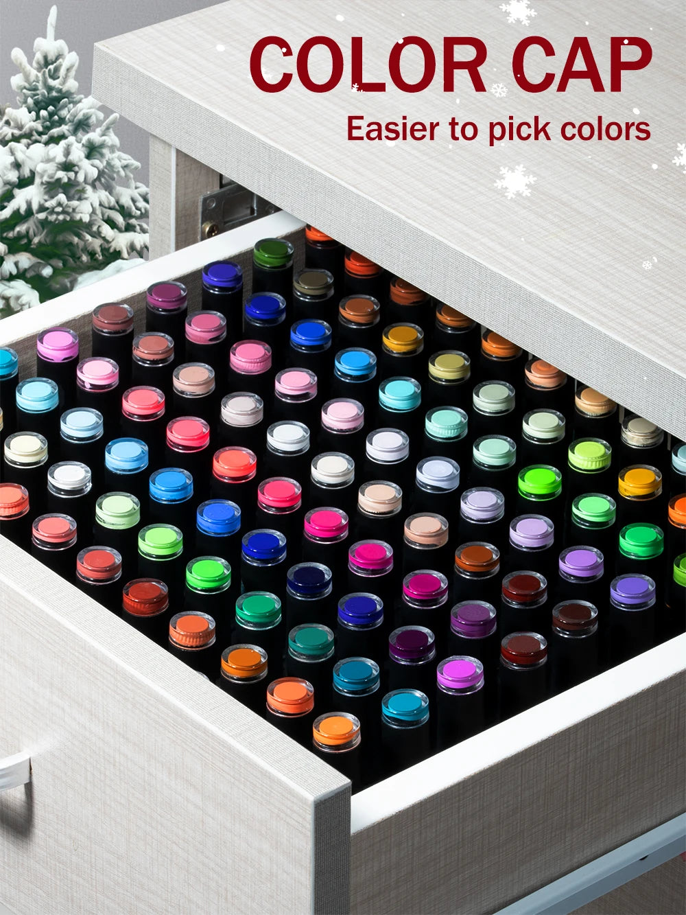 Esmalte Gel YOKEFELLOW 10ml | 122 Colores | Rojo Brillante | UV/LED Semipermanente 💅 - Firu Total Sales