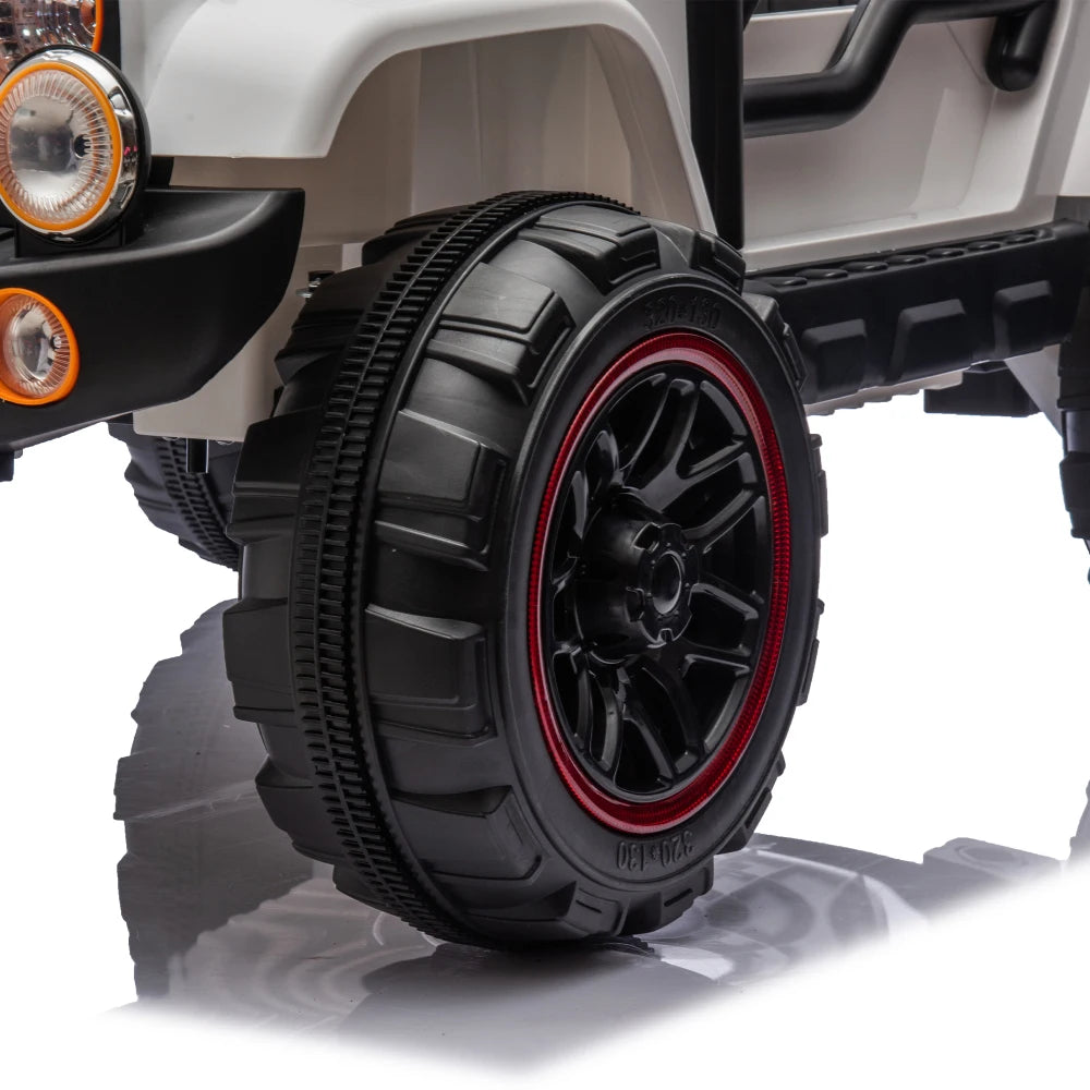 Carro Eléctrico 2 Asientos 24V para Niños | Control Padres | Bluetooth | 3-8 Años 🚗 - Firu Total Sales