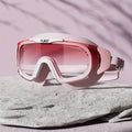 1pc Waterproof & Anti-Fog Swimming Goggles - Electroplated Large Frame Swimming Glasses, For Swimming Training, Water Sports