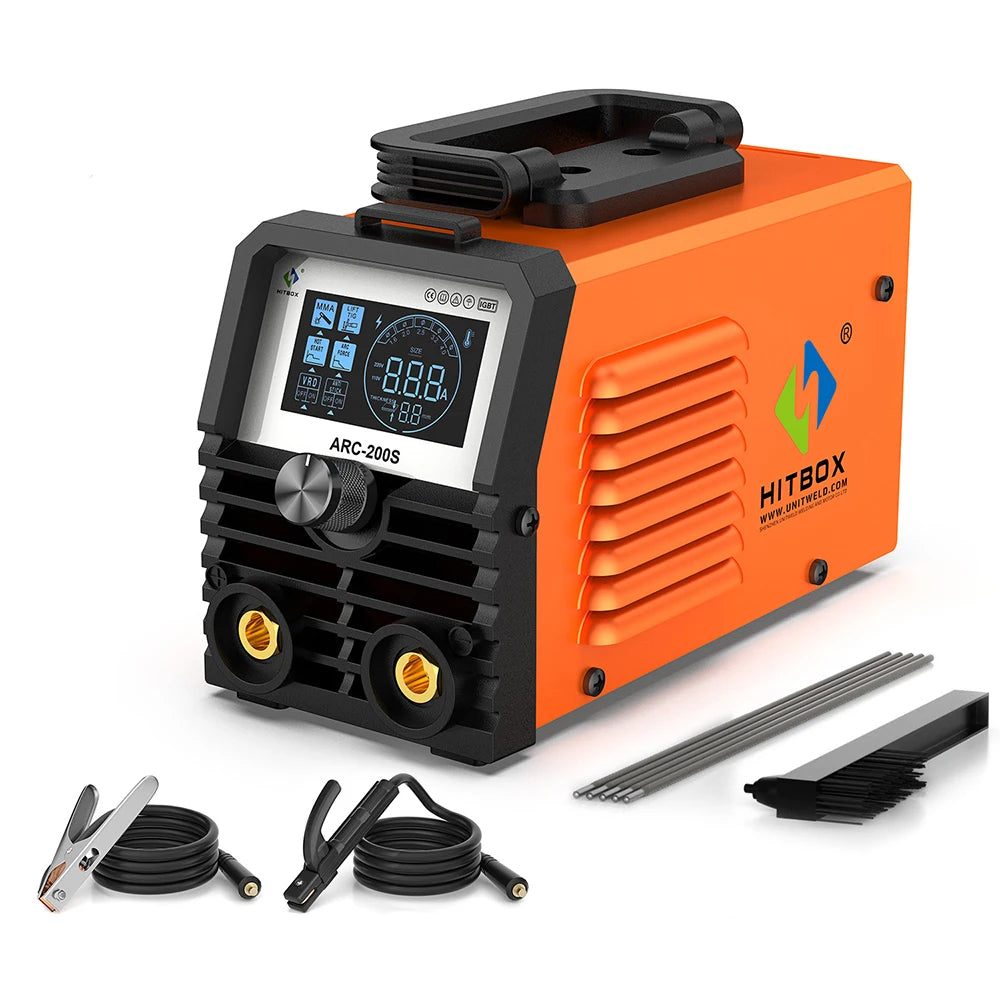 Soldadora HITBOX ARC200S 2 en 1 | ARC MMA + TIG | Digital LED | 220V 10-200A 🔧