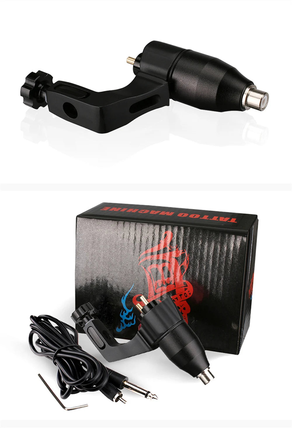 Professional Tattoo Motor Machine Portable Plastic Steel Rotary Cutting & Fogging Machine Body Art Accessories Tattoo Supplies