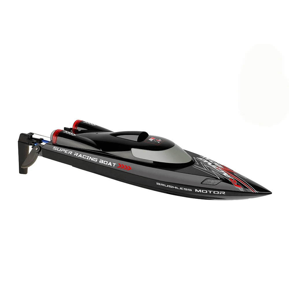 WLtoys WL916 RC Boat 2.4Ghz 55KM/H Brushless High Speed Racing Ship Remote Control Speedboat Toys For Adults with 2 Batteries - Firu Total Sales