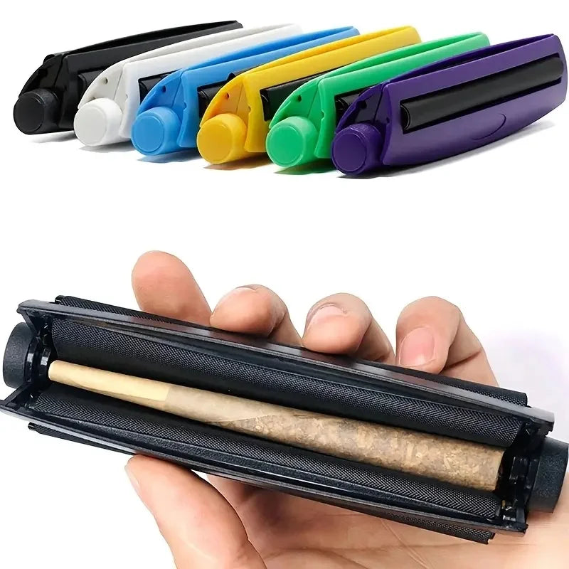 78/110mm Manual Cigarette Rolling Tool Portable Tobacco Maker Equipment Plastic Winder Raw Grass Herb Filler Smoking Accessories