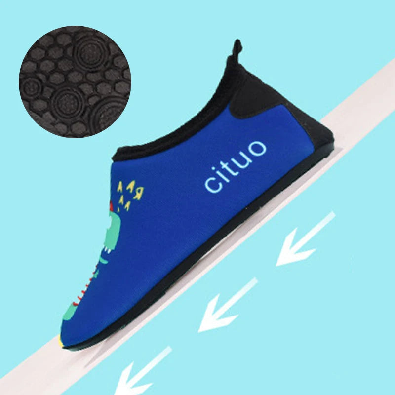 Summer Kids Swimming Beach Barefoot Water Shoes Children Light Portable  Wader Shoes Quick Dry Boys Girls Aqua Shoes