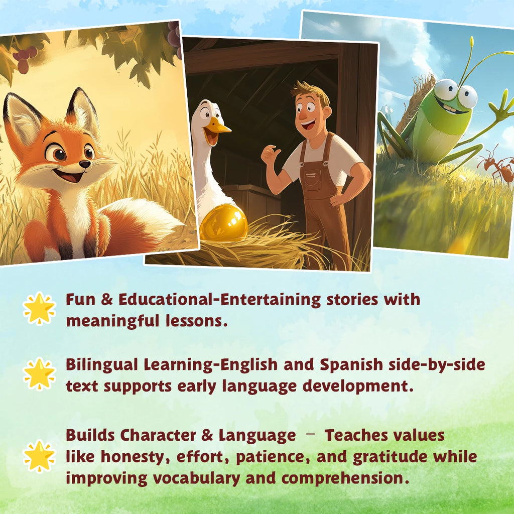 Bilingual Storybook: Fun and Educational Books for Kids to Learn Multiple Languages